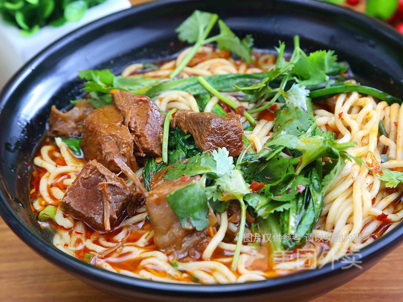 牛肉干面图片