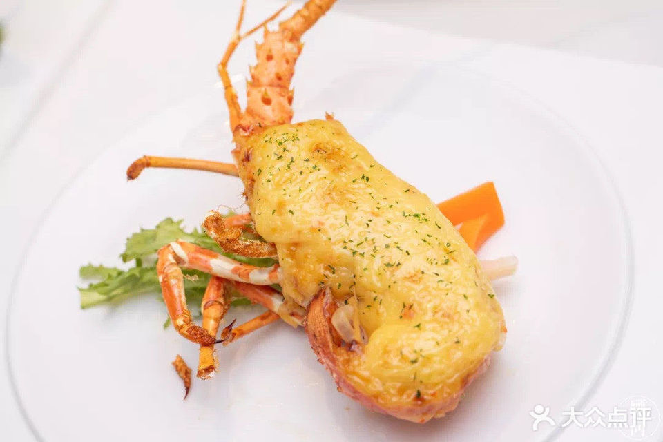 沙汁海胆焗龙虾仔图片