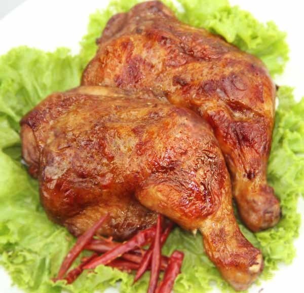 美味电烤鸡腿图片