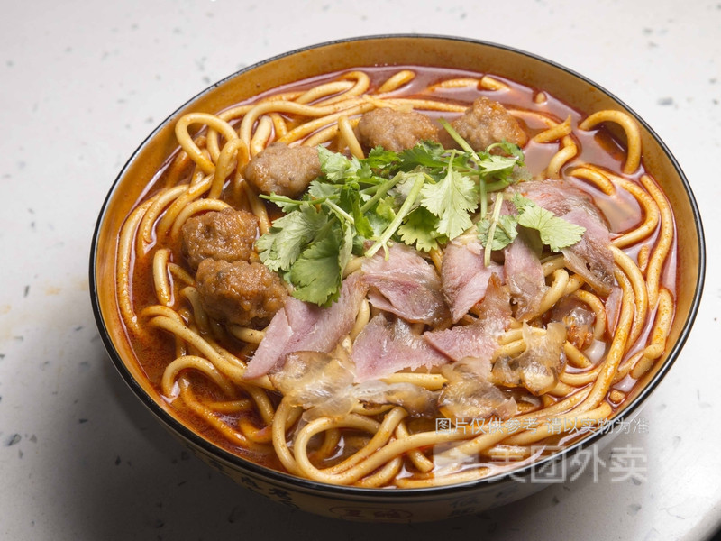 牛鞭手工面图片