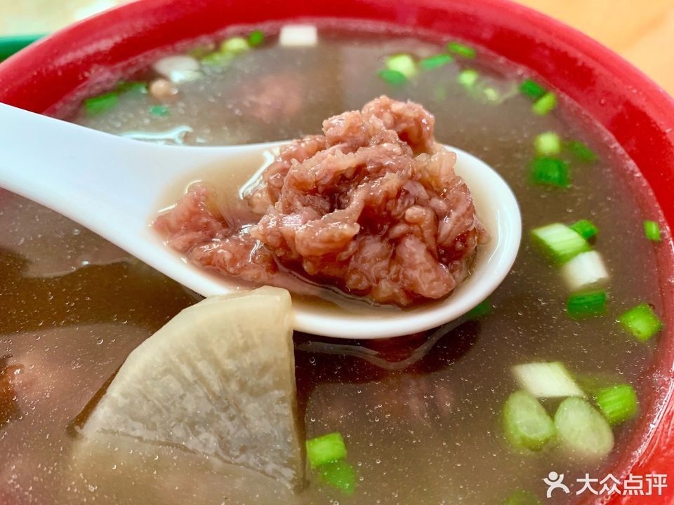 老字號豆乾面牛肉羹鹹飯