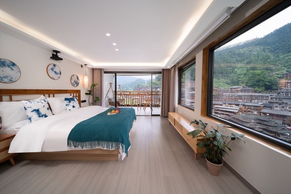 西江千户苗寨向山而居苗意民宿】地址,电话,路线,周边设施_360地图